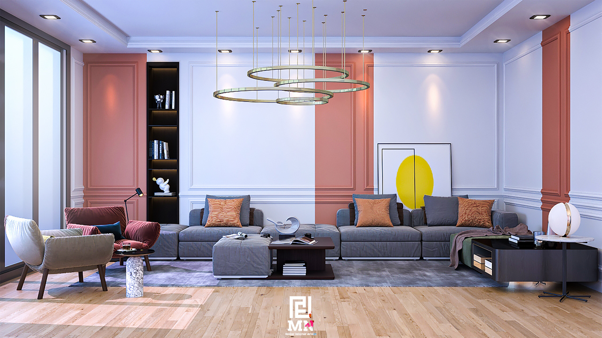 studio apartment design and visualization-1