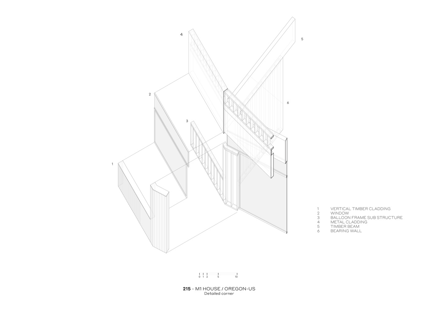 美式环保山居 · M1 House 的木质“浮动”屋顶设计丨美国本德丨FRPO Rodriguez & Oriol-28