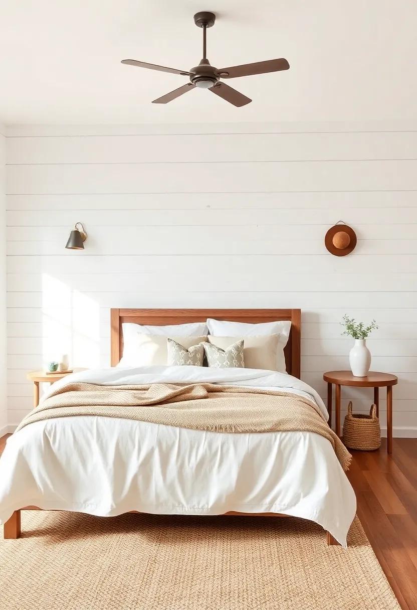 打造带护墙板的农舍风卧室-35