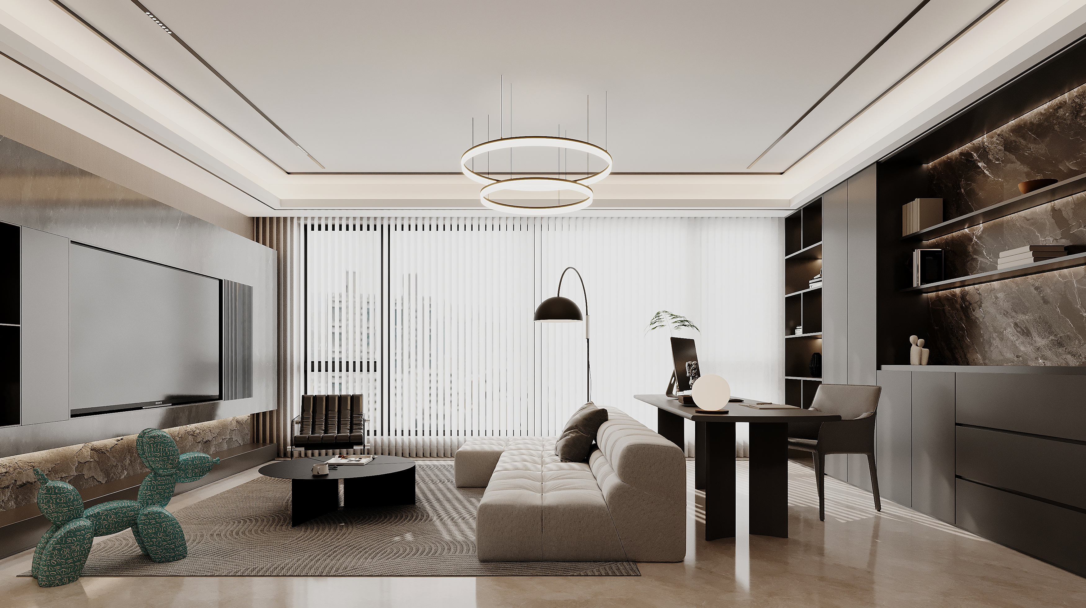 现代轻奢渲染-1