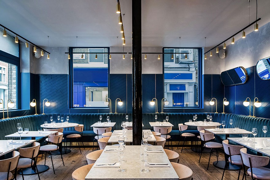 Biasol Converts 1870s Warehouse into Restaurant and Cocktail Bar in Clerkenwell, London-1