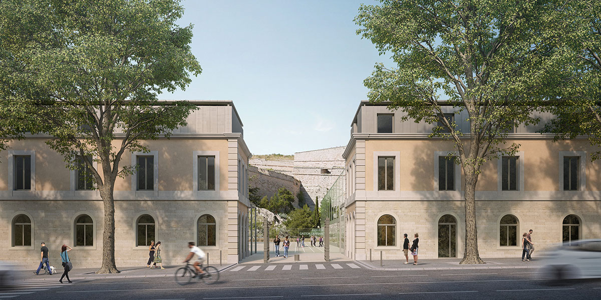Caserne d'Aurelle改造为学院项目丨法国马赛丨CoCo architecture等多家机构-10