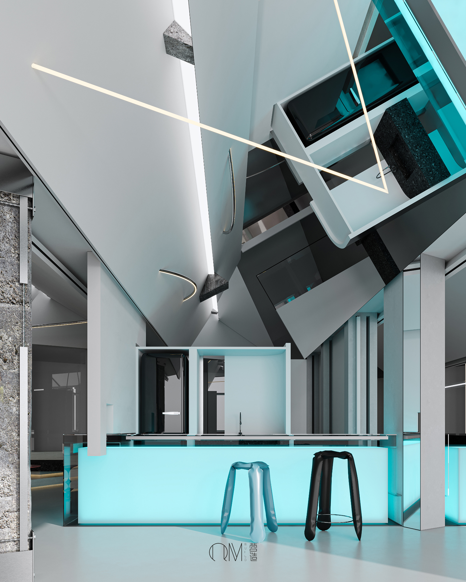 城市“缝合”线·上海灯光概念展厅丨中国上海丨北京营造清美空间设计事务所-33