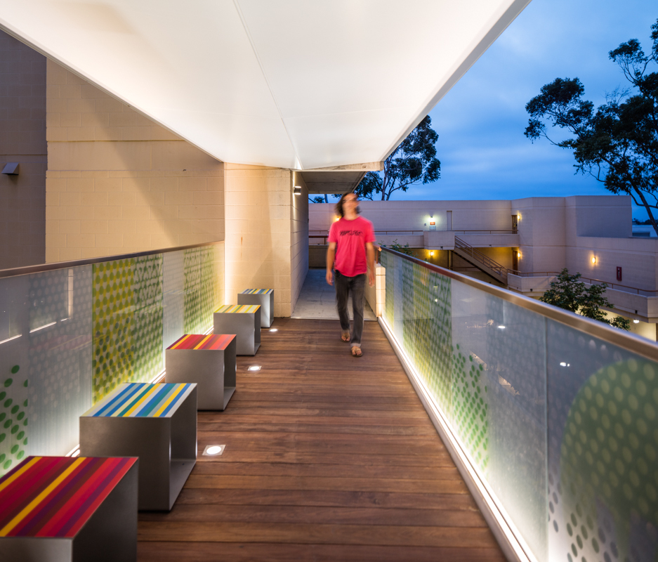Small Bridges at Warren College UCSD  Kevin deFreitas Architects-17
