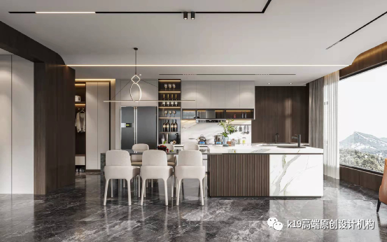 阅山湖·云著现代简约居所设计丨K·19 高端原创设计机构-15