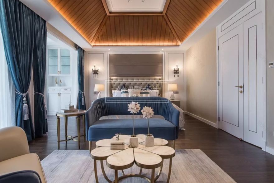 滇池 ONE 现代简约风美宅,绿色点缀清爽空间-55