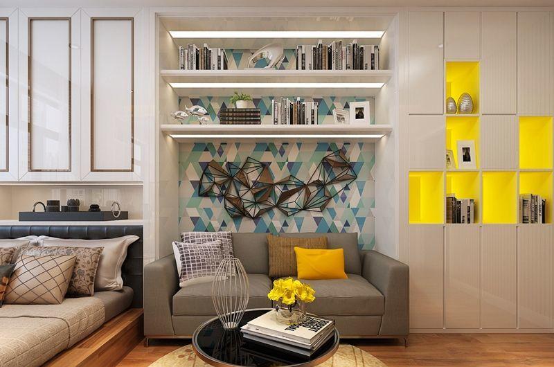 哈尔滨实创装饰打造宏城好人家33平精致简约一居室-14