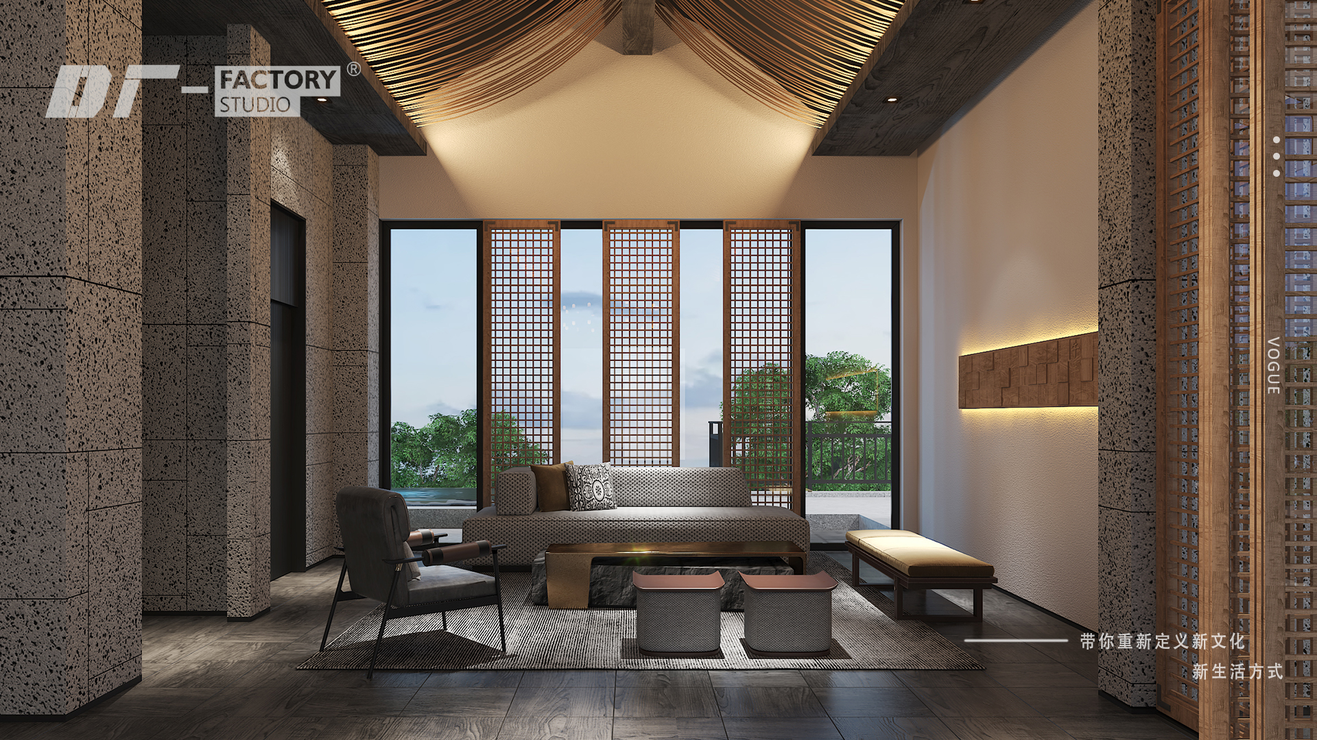 曲靖艺术餐厅设计丨中国曲靖丨鱼骨设计-33