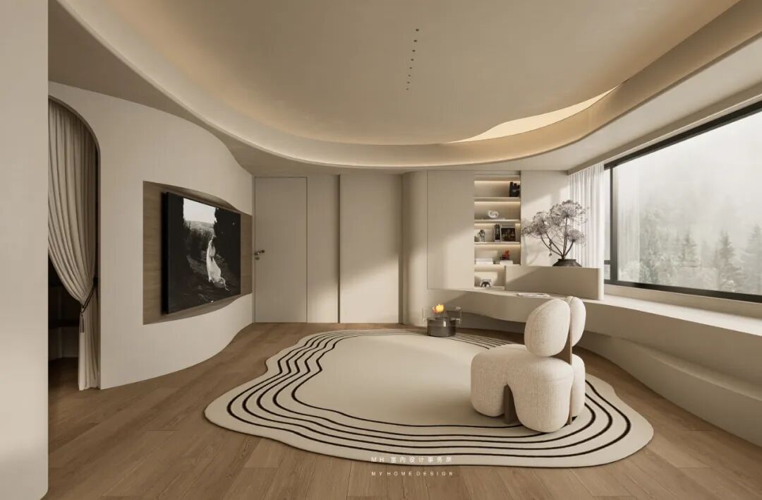 【首发】MH设计新作：流动的诗▏解构空间-4