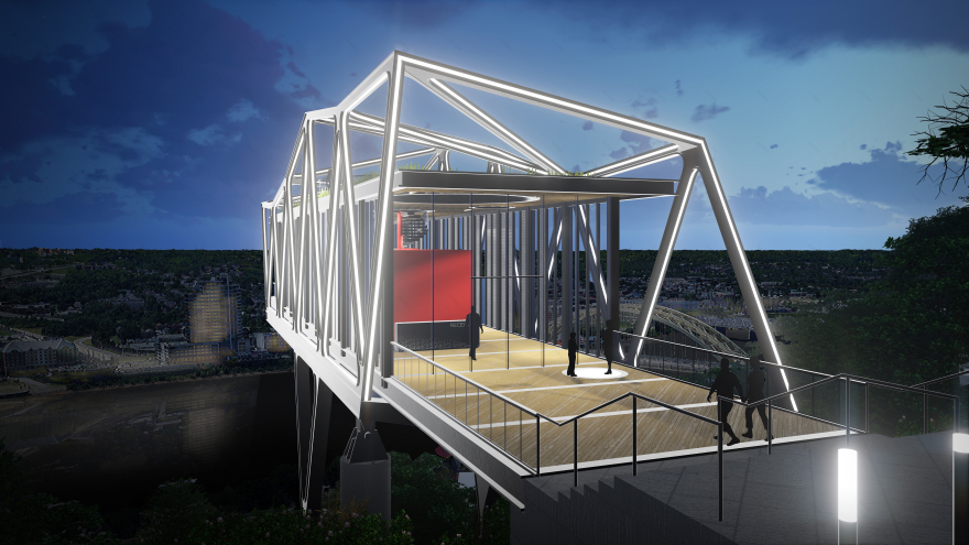 天空之桥 · Cincinnati 城市新地标丨美国辛辛那提丨elevar design group-8