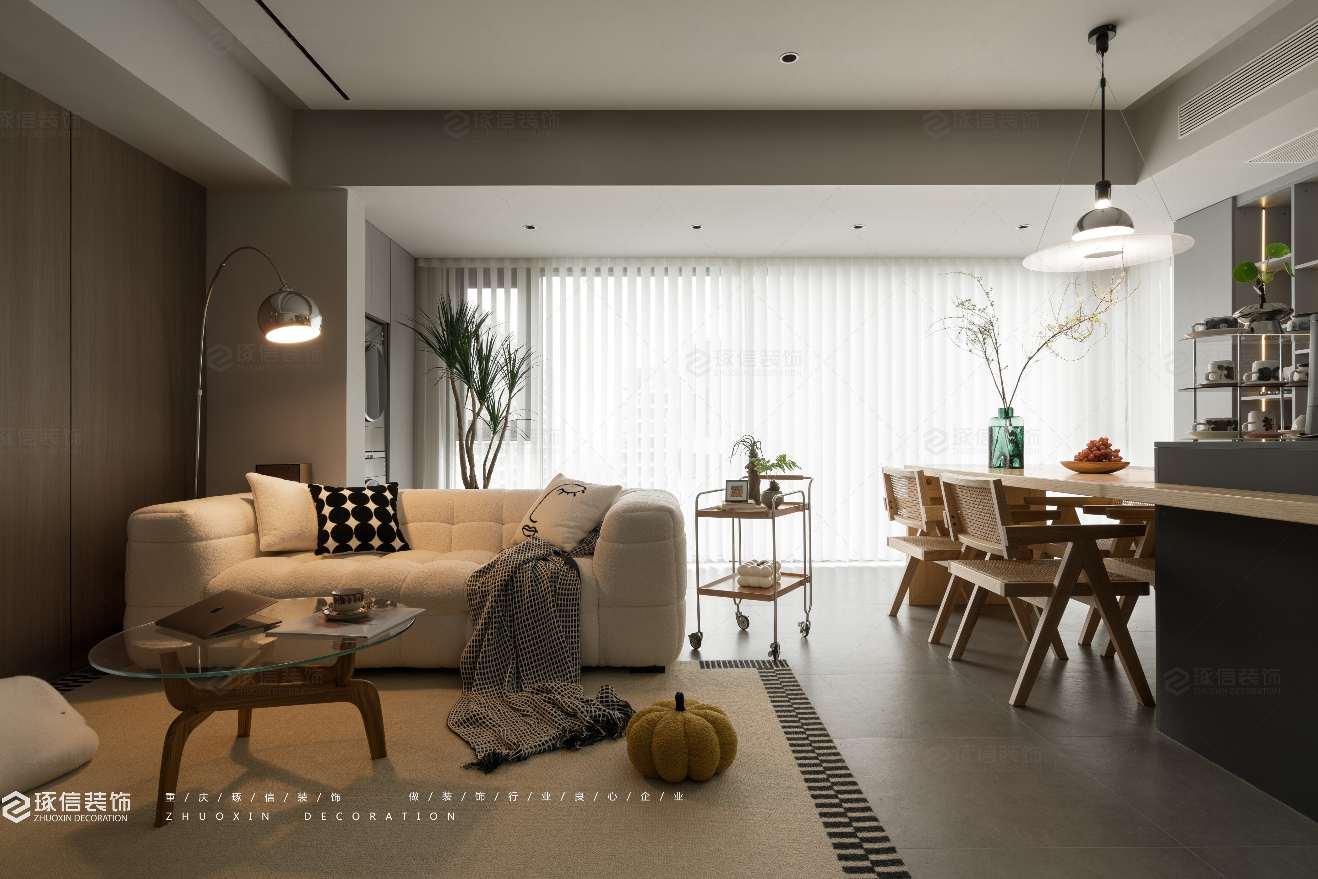 简约现代风,独享自在空间丨琢信装饰-7