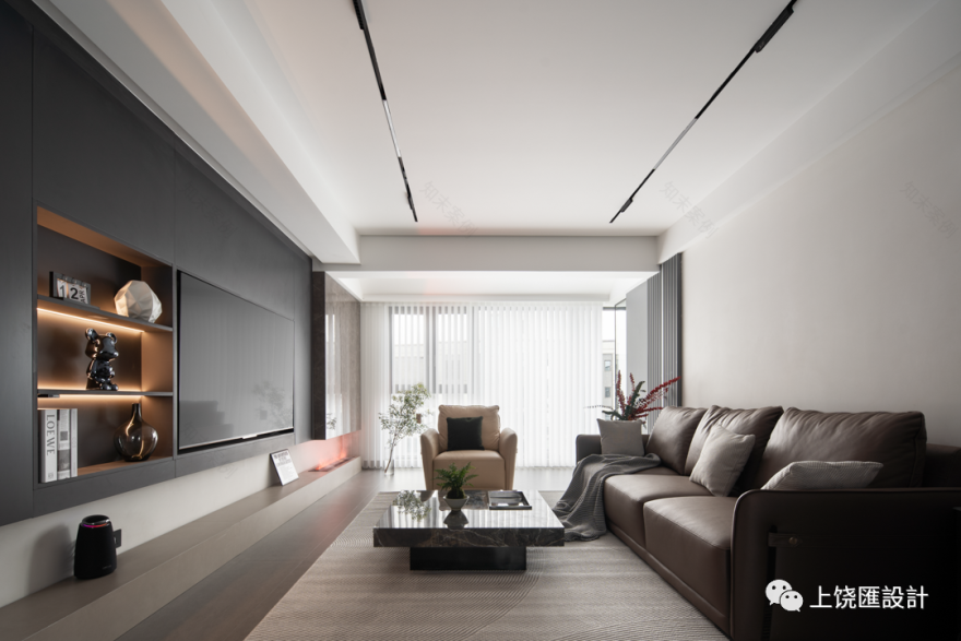 东华壹品现代简约住宅设计丨沫水涧国际设计事务所-7