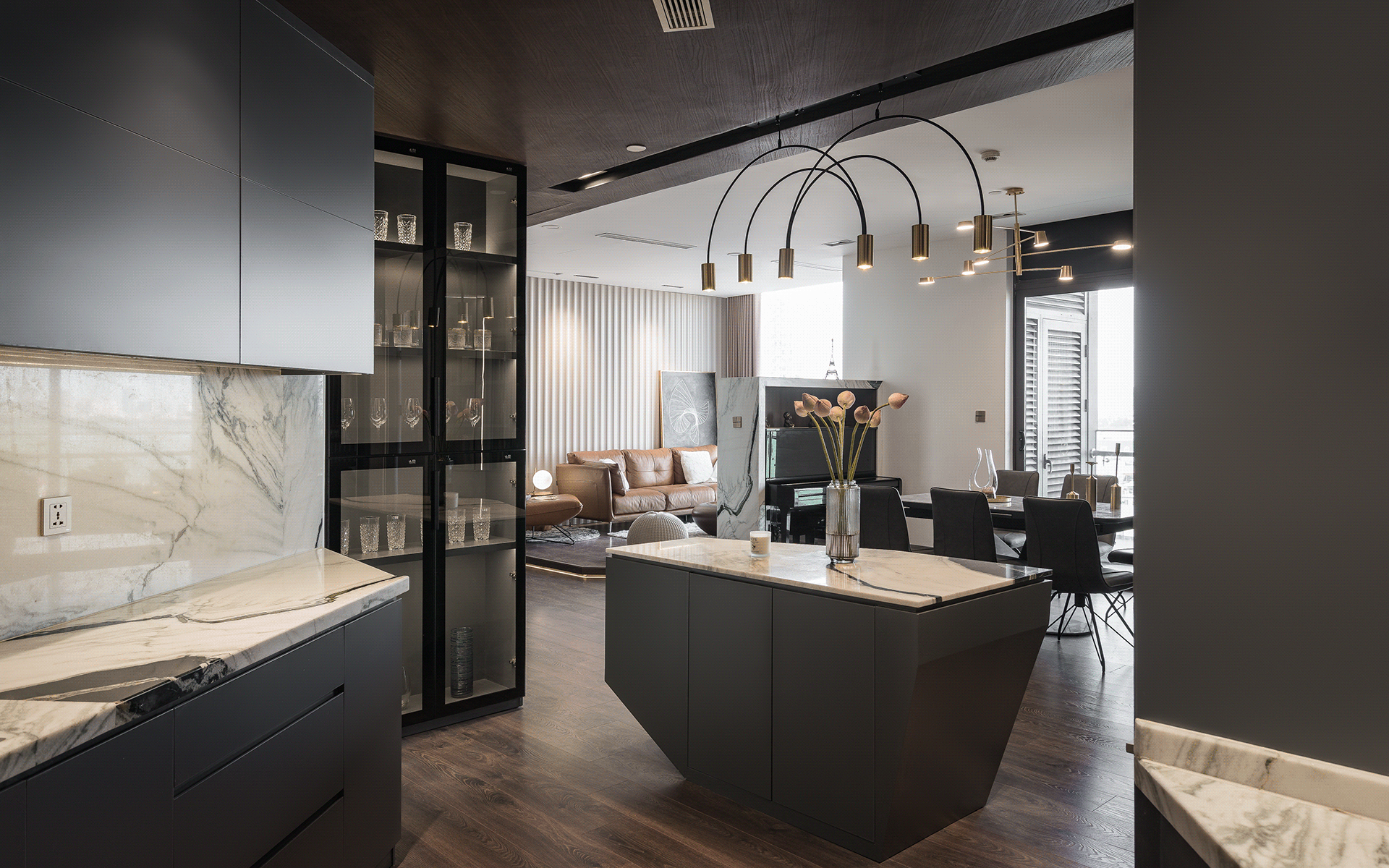 SUN GRAND APARTMENT 室内设计丨越南河内丨SEN Design-19