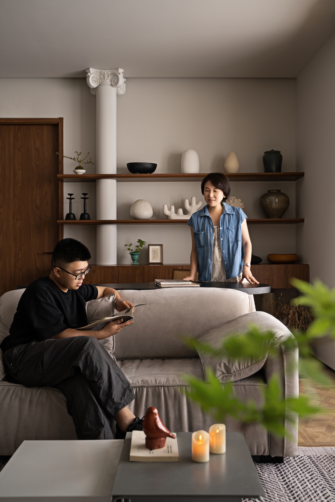 110m² 花艺师的家，满满的艺术气息 | 红瓦装饰-1