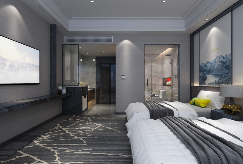 银川瑞吉酒店设计方案鉴赏|银川酒店设计装修公司推荐-30