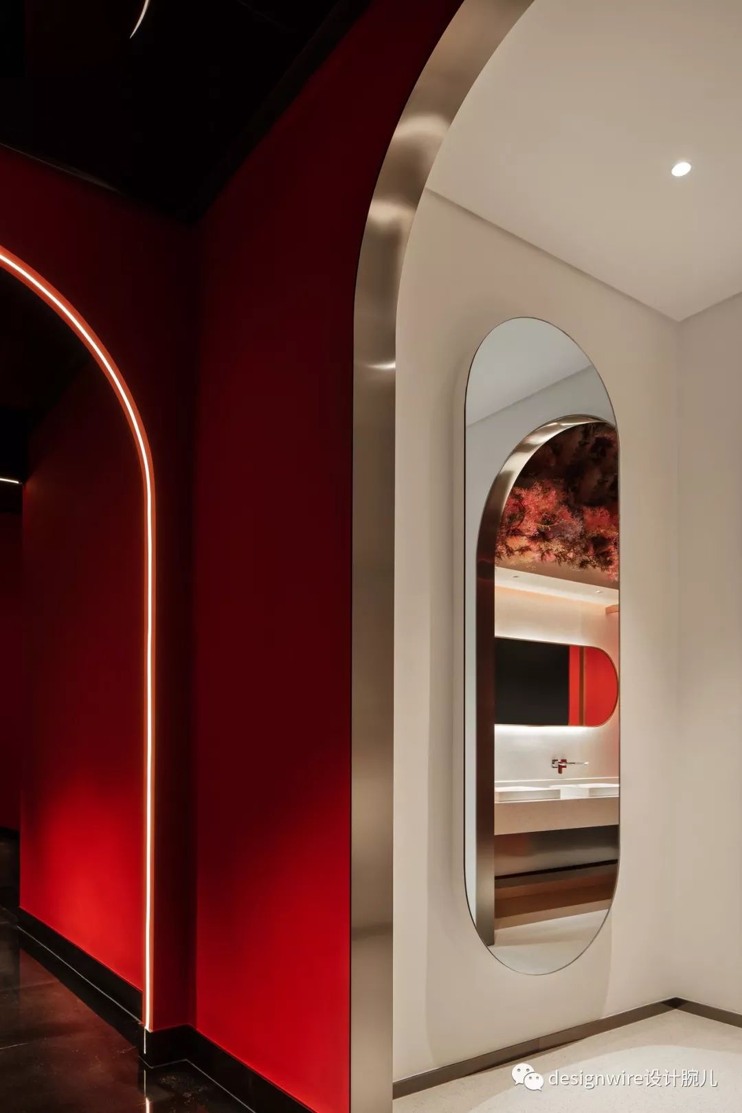 曾建龙打造花禾牛浦东店 | 红艳空间里的美学盛宴-66