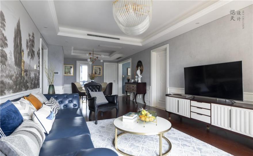 恺天设计 · 美式轻奢之家-7