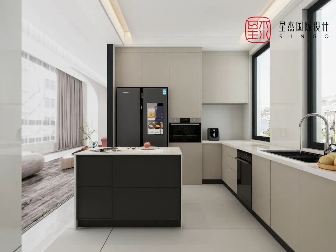 碧海蓝天的家 · 261㎡现代简约叠墅设计丨星杰-31