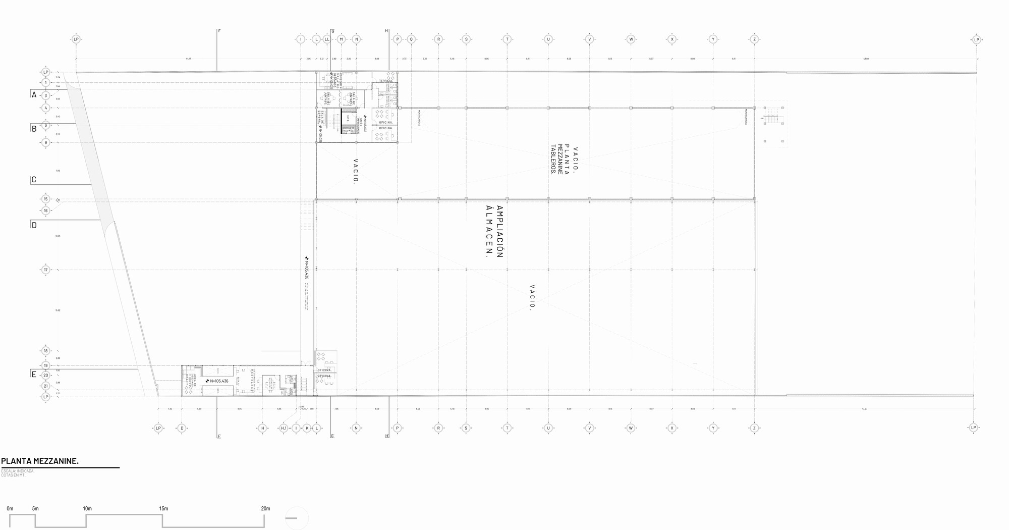 墨西哥 ABSA 总部办公建筑 | 工业风中的和谐环境-31