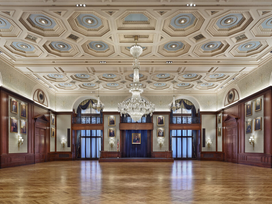 费城联盟俱乐部室内翻新项目丨美国费城丨BLTa（后成为Perkins Eastman工作室）-3