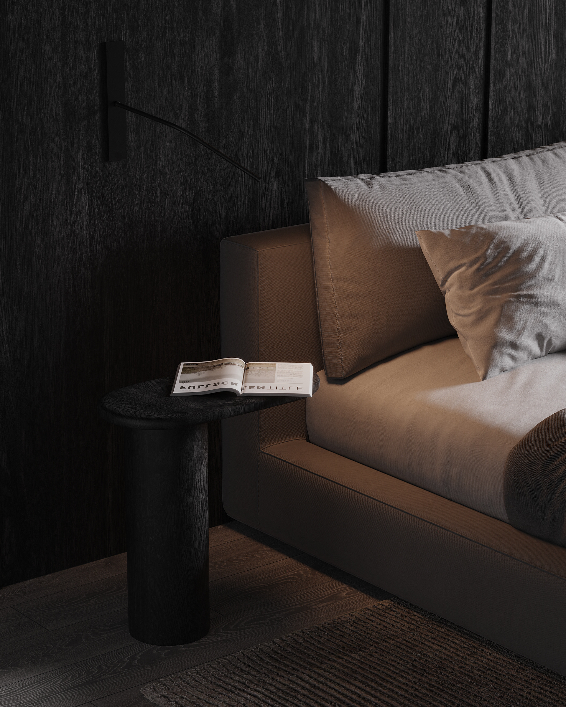 黑色系住宅设计  超酷！-13