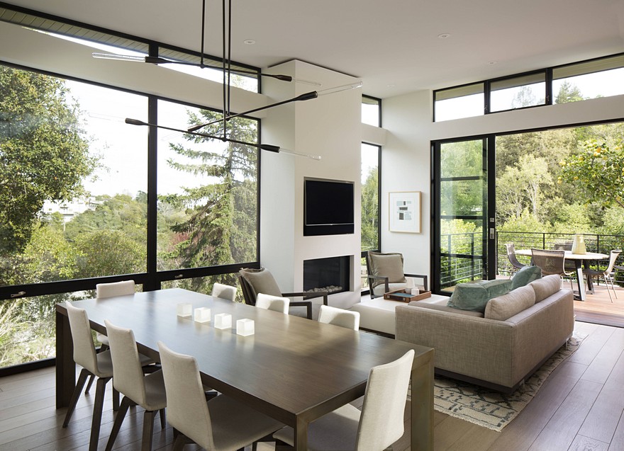 加州林间“杆式住宅”的现代改造-12