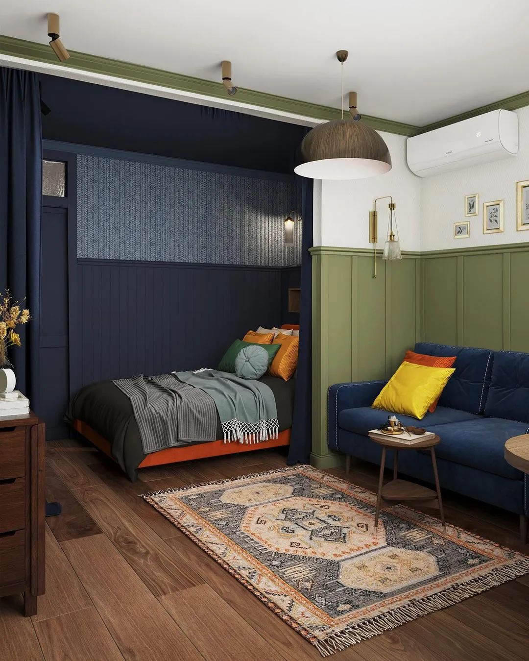 古英格兰风情 40㎡小宅设计丨Atruve Anastasia-10