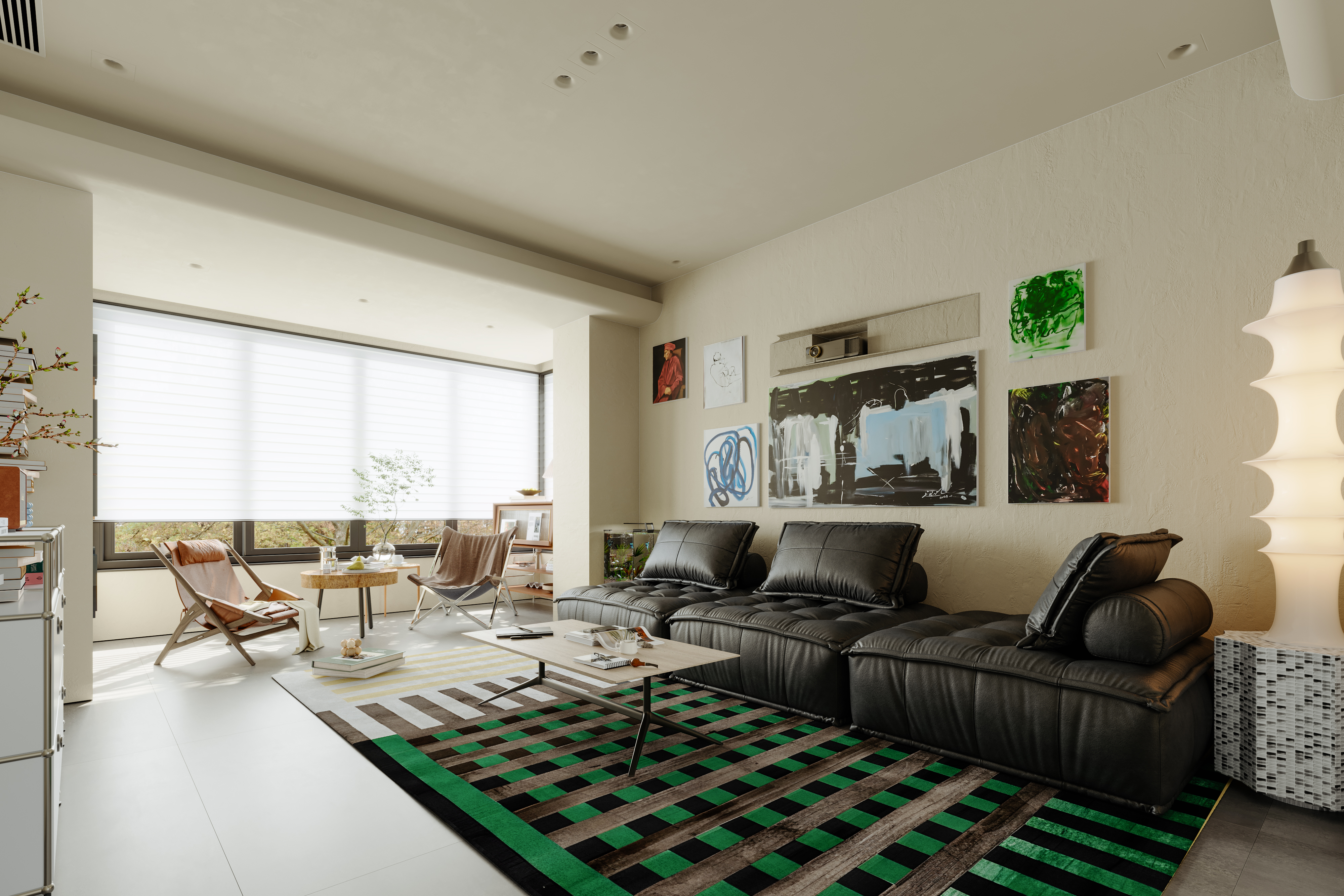 近期渲染-南亚风客餐厅-1