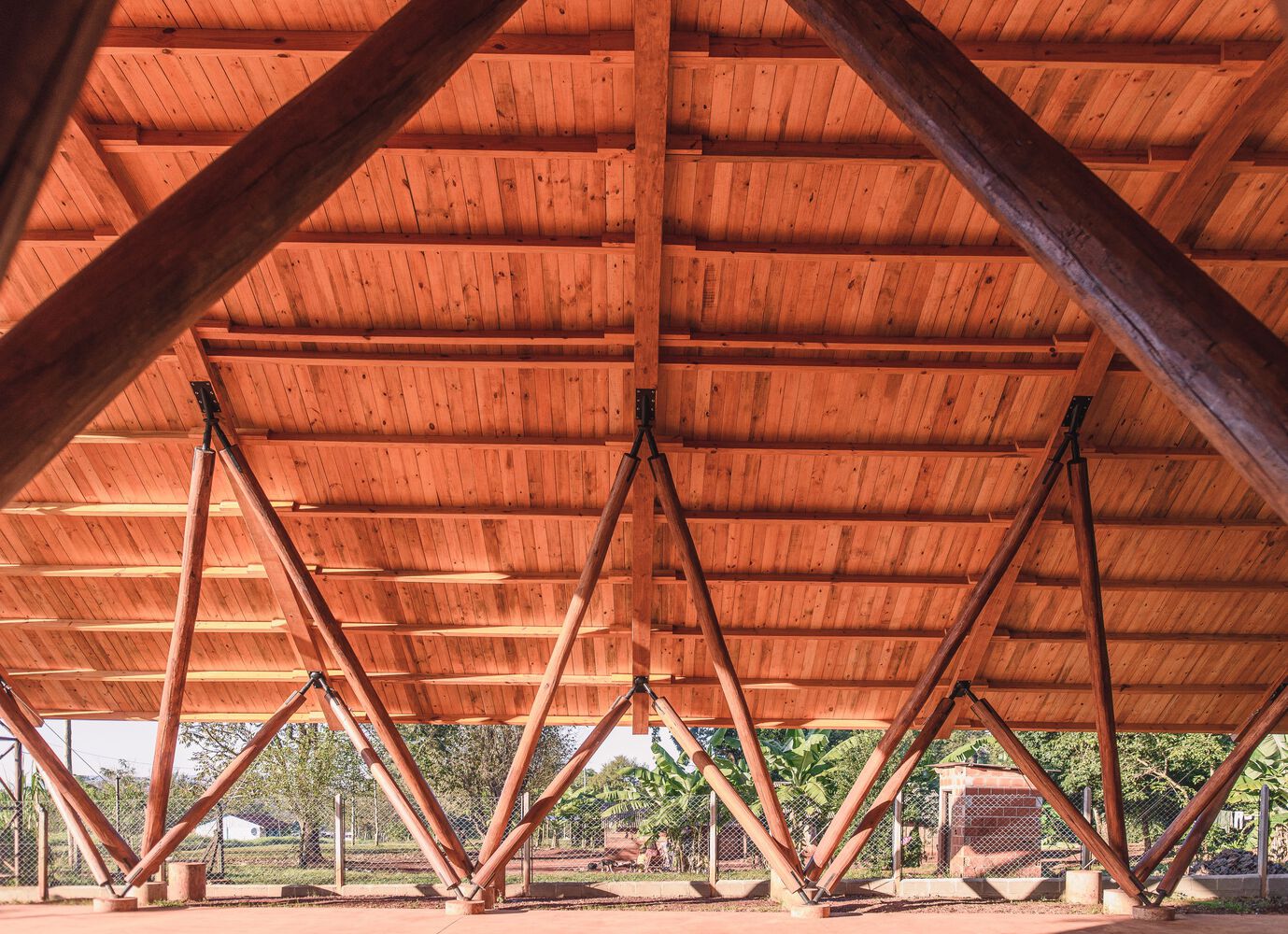 阿根廷 TAKUAPÍ 有盖学校露台丨库恩,大众艺术,平塔卢巴-18