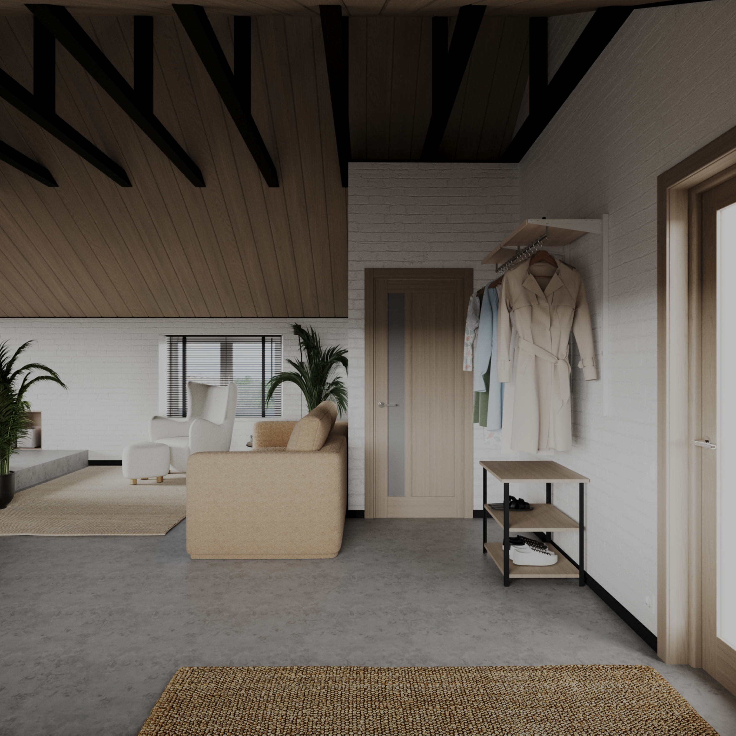 开放计划 loft 风格设计项目-13