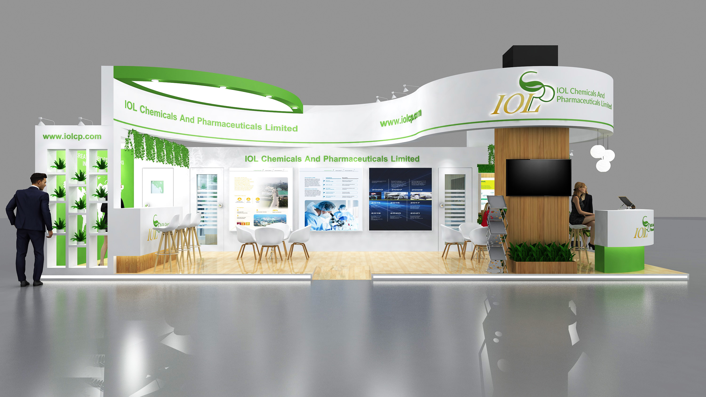IOL 11X6M STALL DESIGN IN DELHI-0