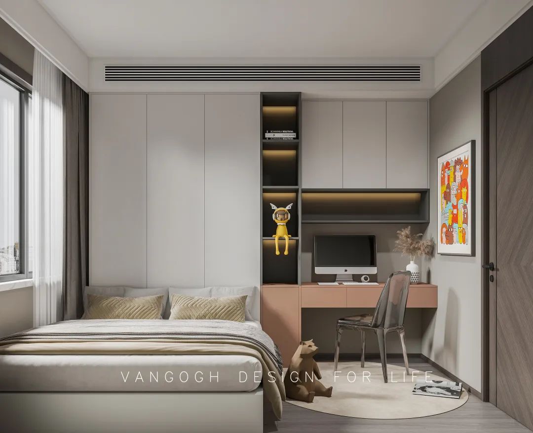 春熙云峰灰调现代家居丨中国天津丨VANGOGH-26