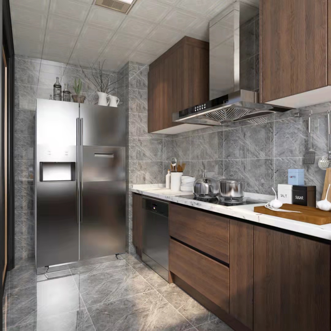 现代轻奢简约风效果图-5