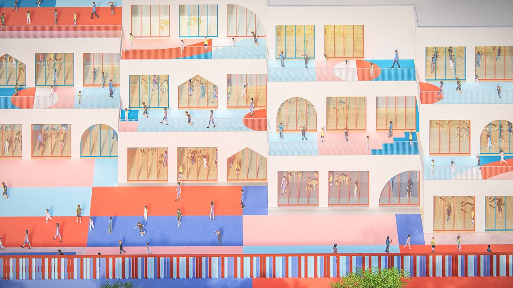 杭州良渚七贤幼儿园大溪谷园区 / CLOU-56