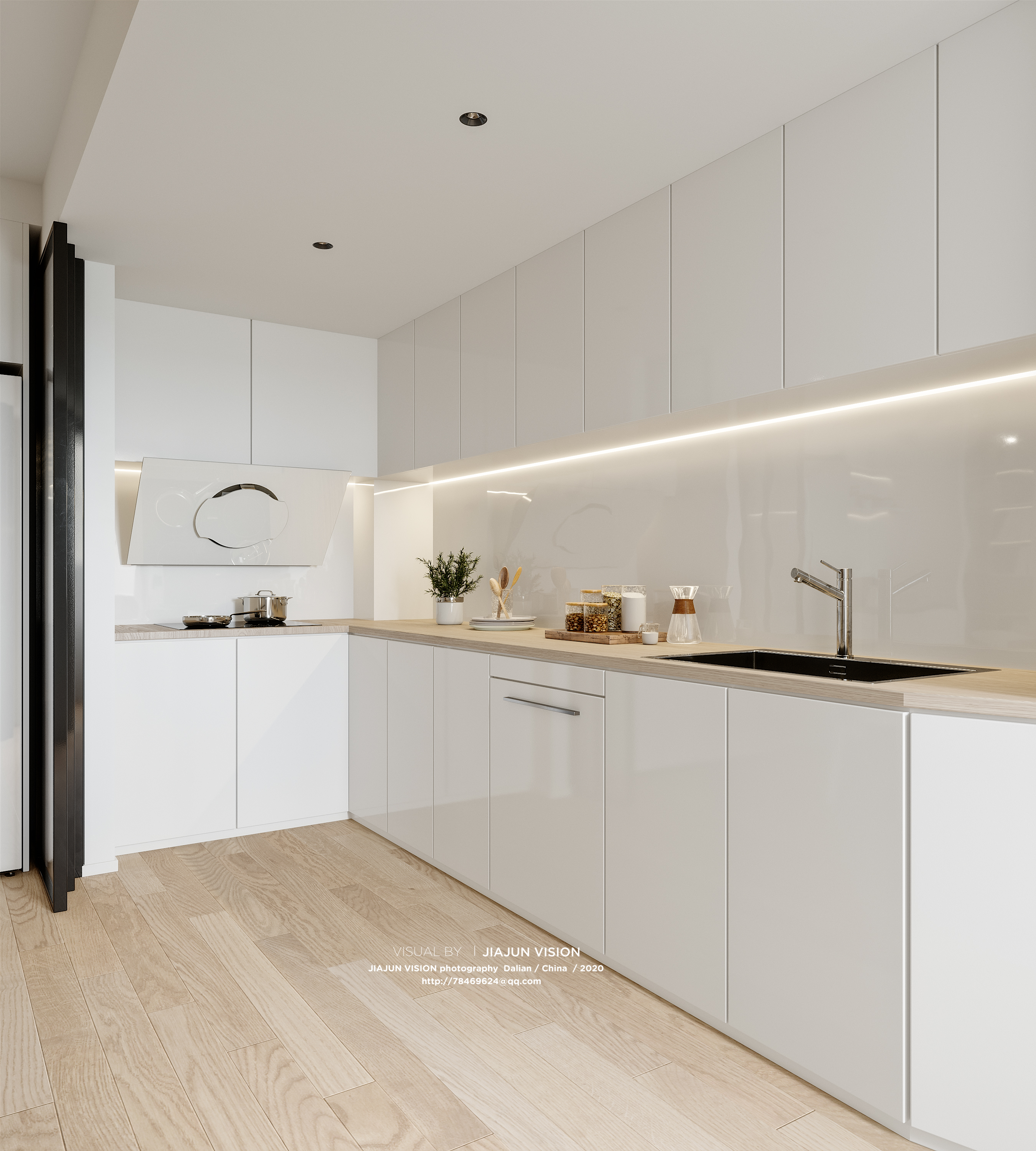 两套现代北欧风格效果图-12