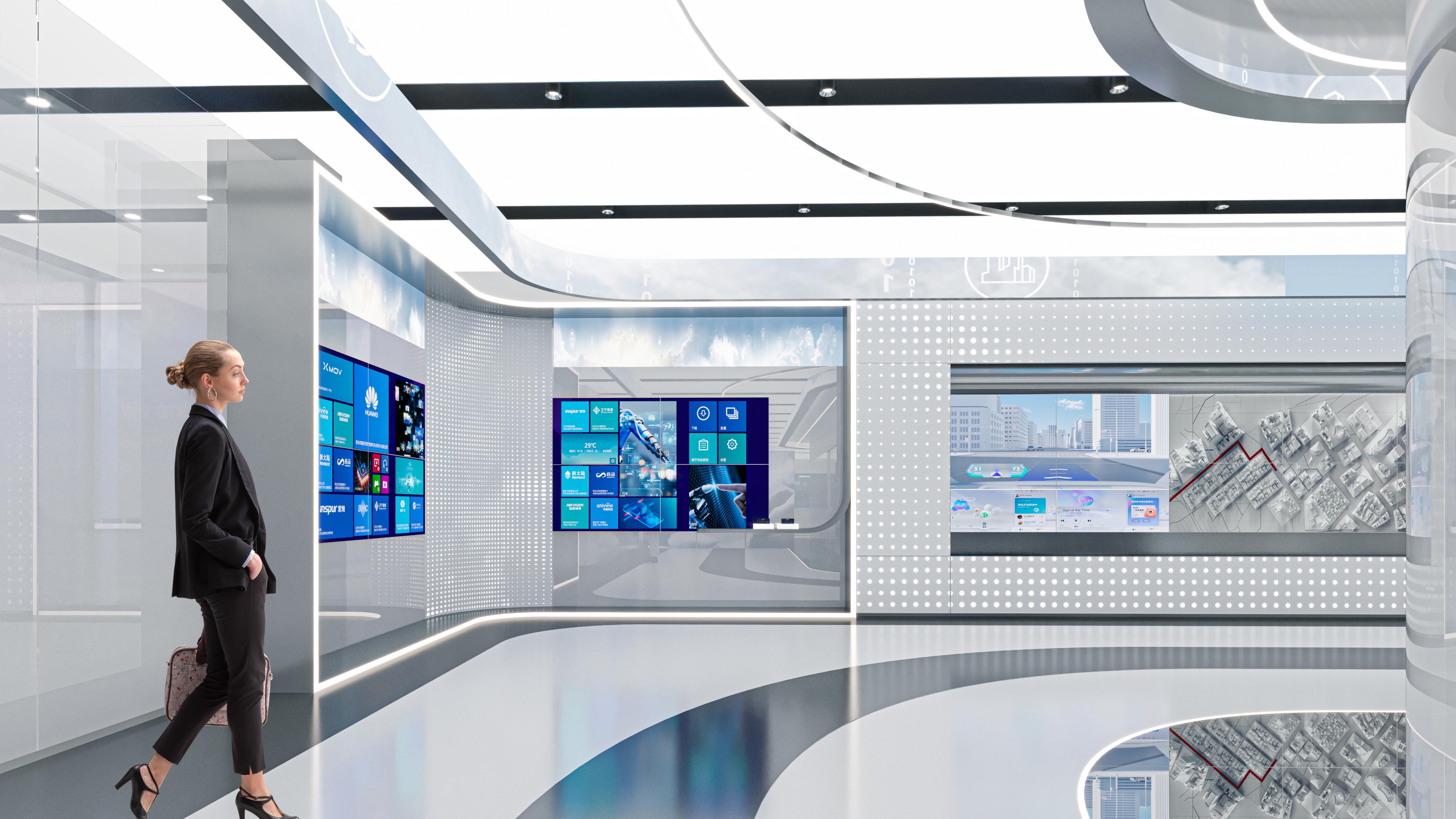 INTERIOR DESIGN 企业展厅设计丨Hopo-12