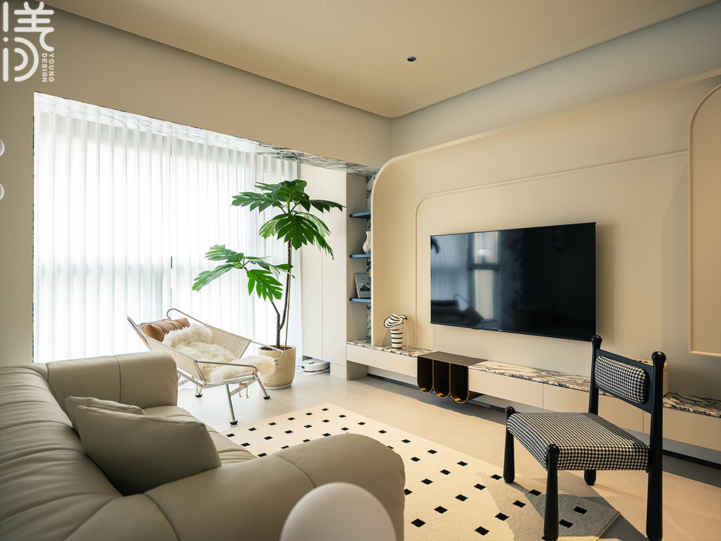 奶香可可平层丨中国深圳丨深圳漾空间设计有限公司-28