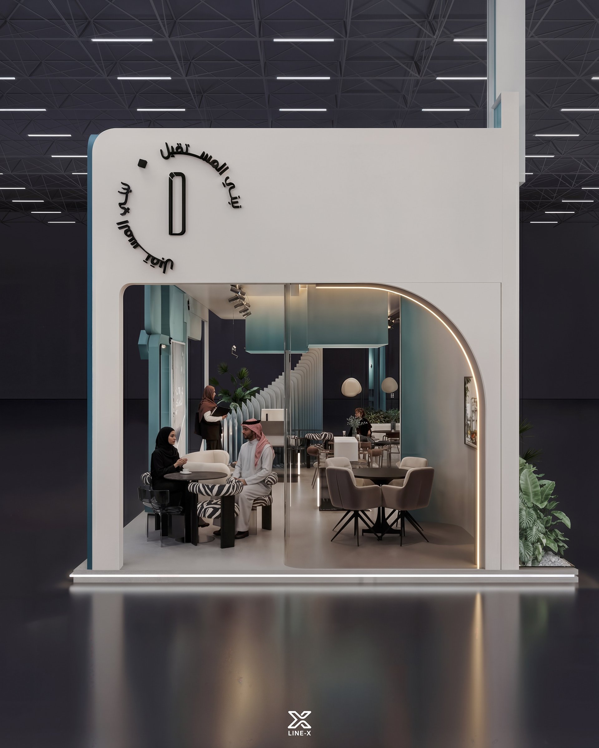 ZARWH Real Estate booth at Restatex Riyadh-5