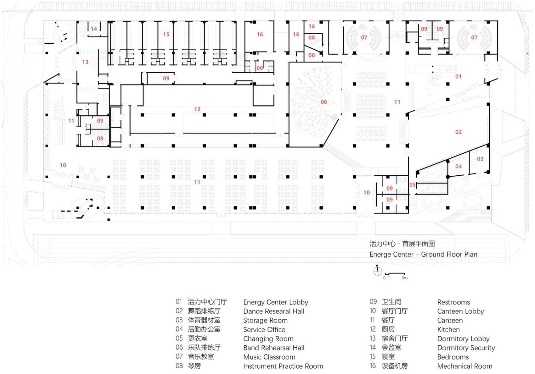 润唐中学丨中国河北丨和立建筑实践-107