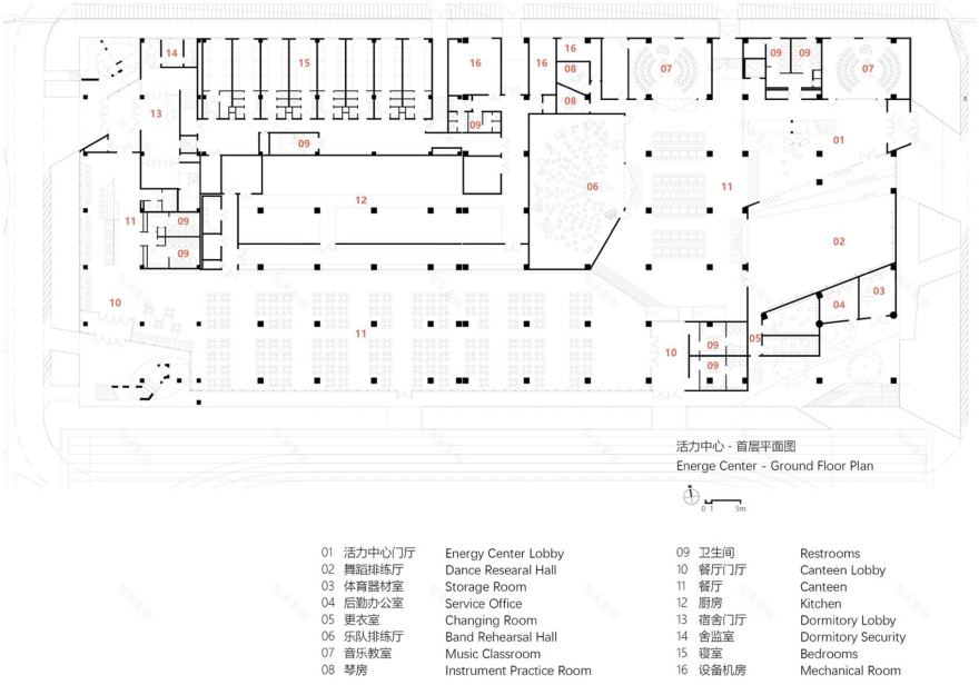 润唐中学丨中国河北丨和立建筑实践-107
