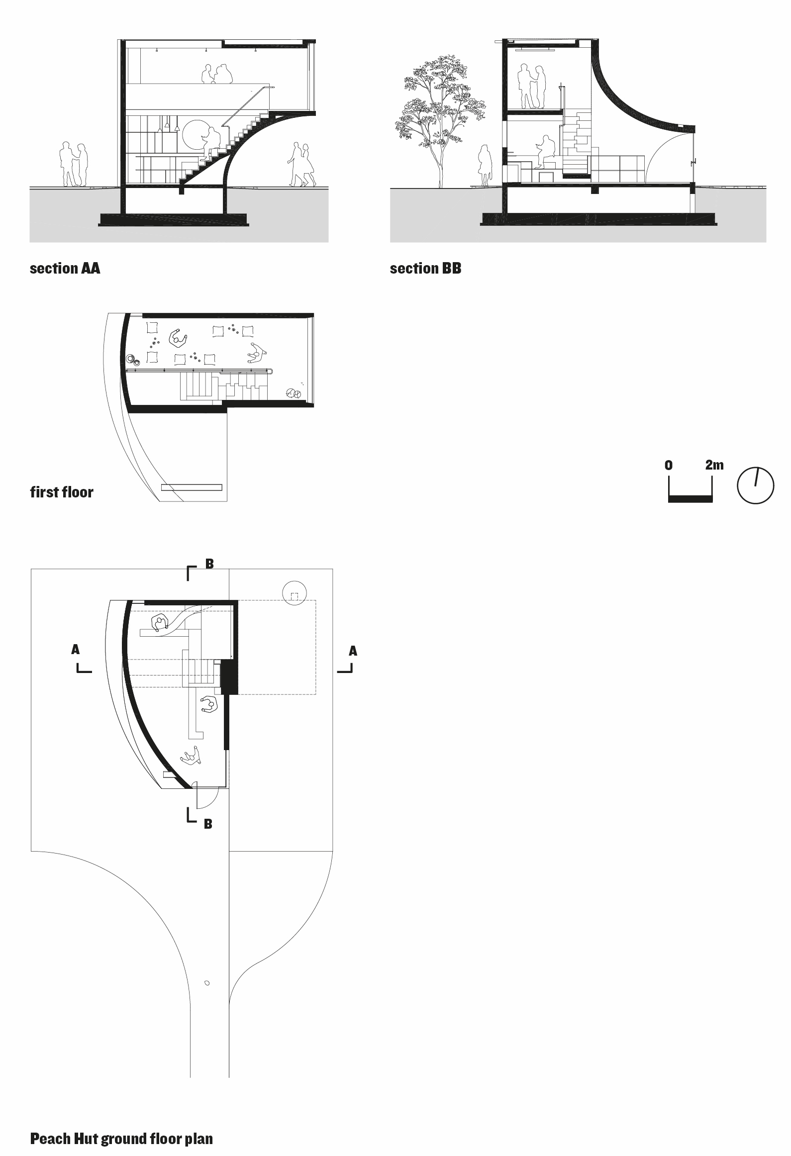Peach Hut,Library in Ruins等系列建筑丨中国河南丨Atelier Xi-13