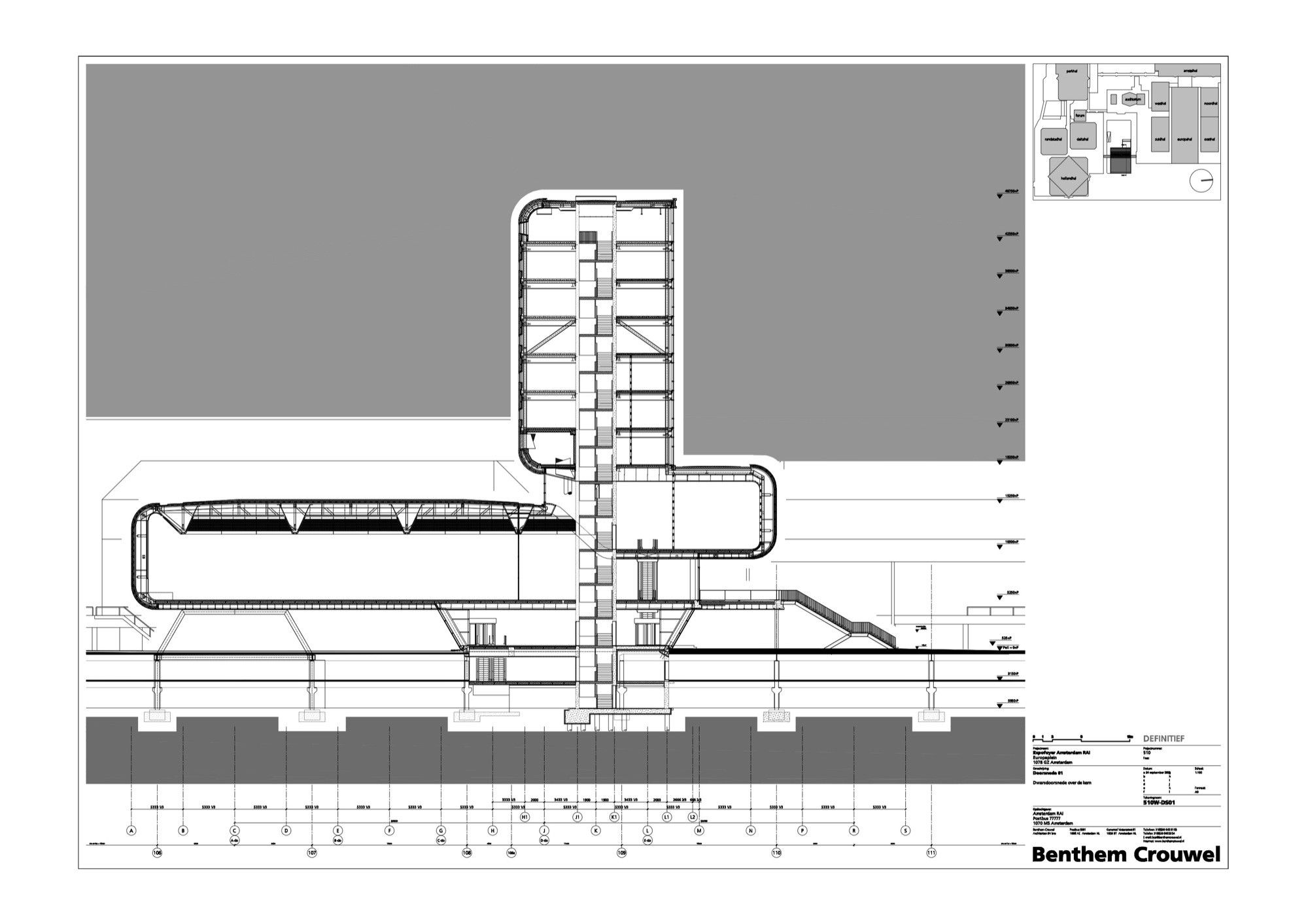 荷兰阿姆斯特丹 RAI 会展中心扩建 · Benthem Crouwel Architects 的悬浮空中花园-32