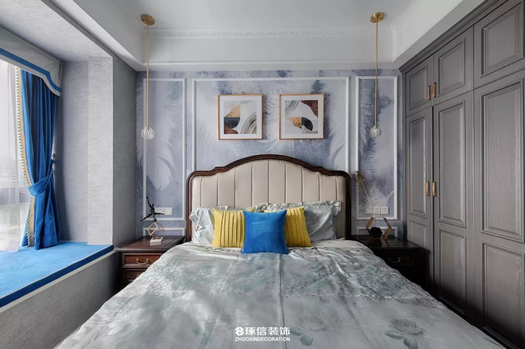 江北美式轻奢三口之家，幸福空间诠释生活美学-60