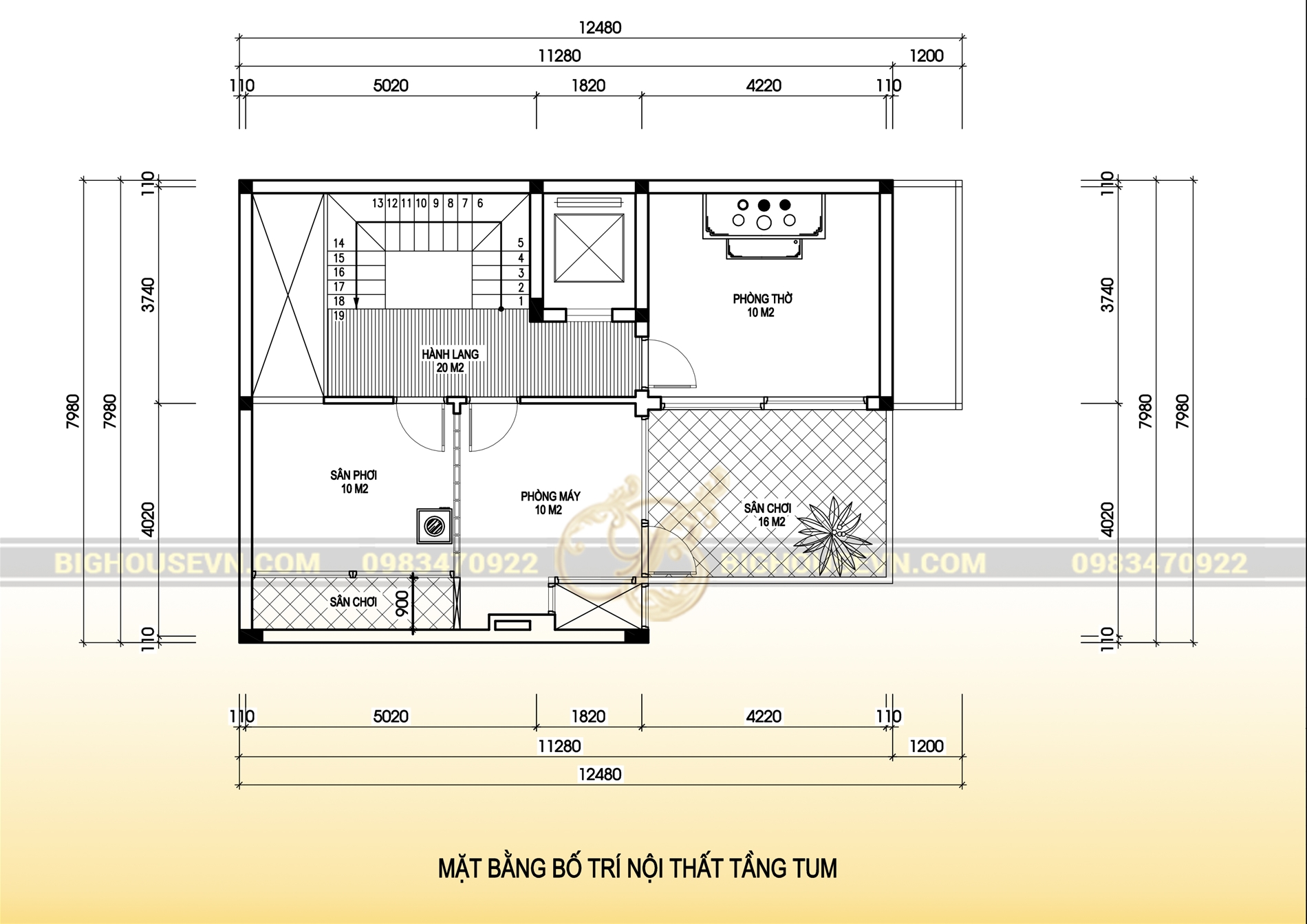 4 层 8m 现代样板街屋设计丨BIGHOUSE 建筑设计公司-11