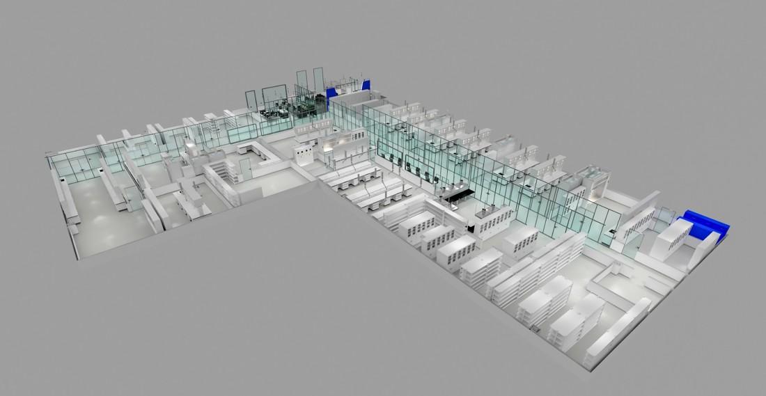 
研发中心实验室设计效果图 -5