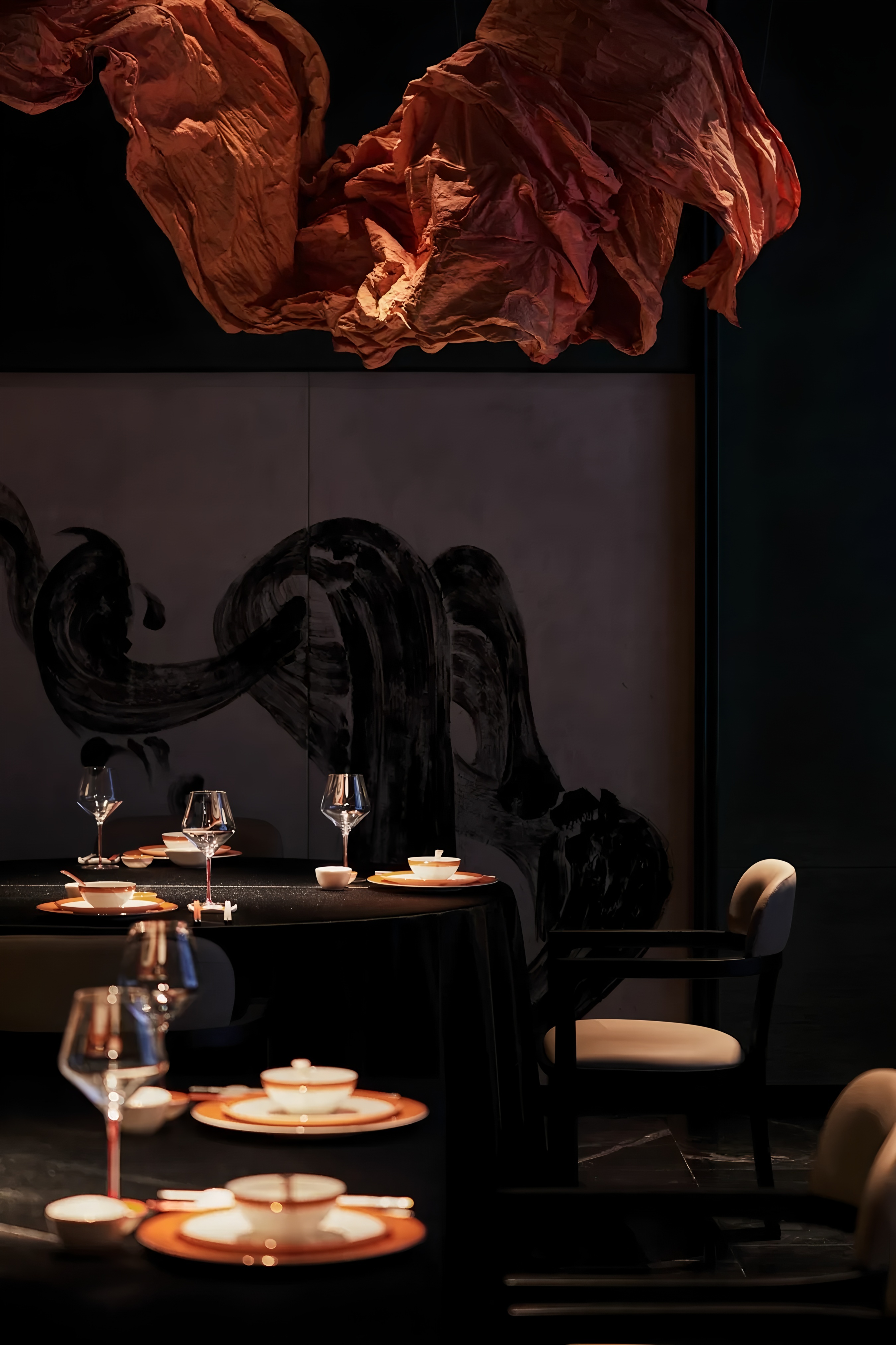 浙江义乌铂金港澳门海鲜姿造餐饮丨中国金华丨构造空间设计,森川设计,春晓软装设计-21