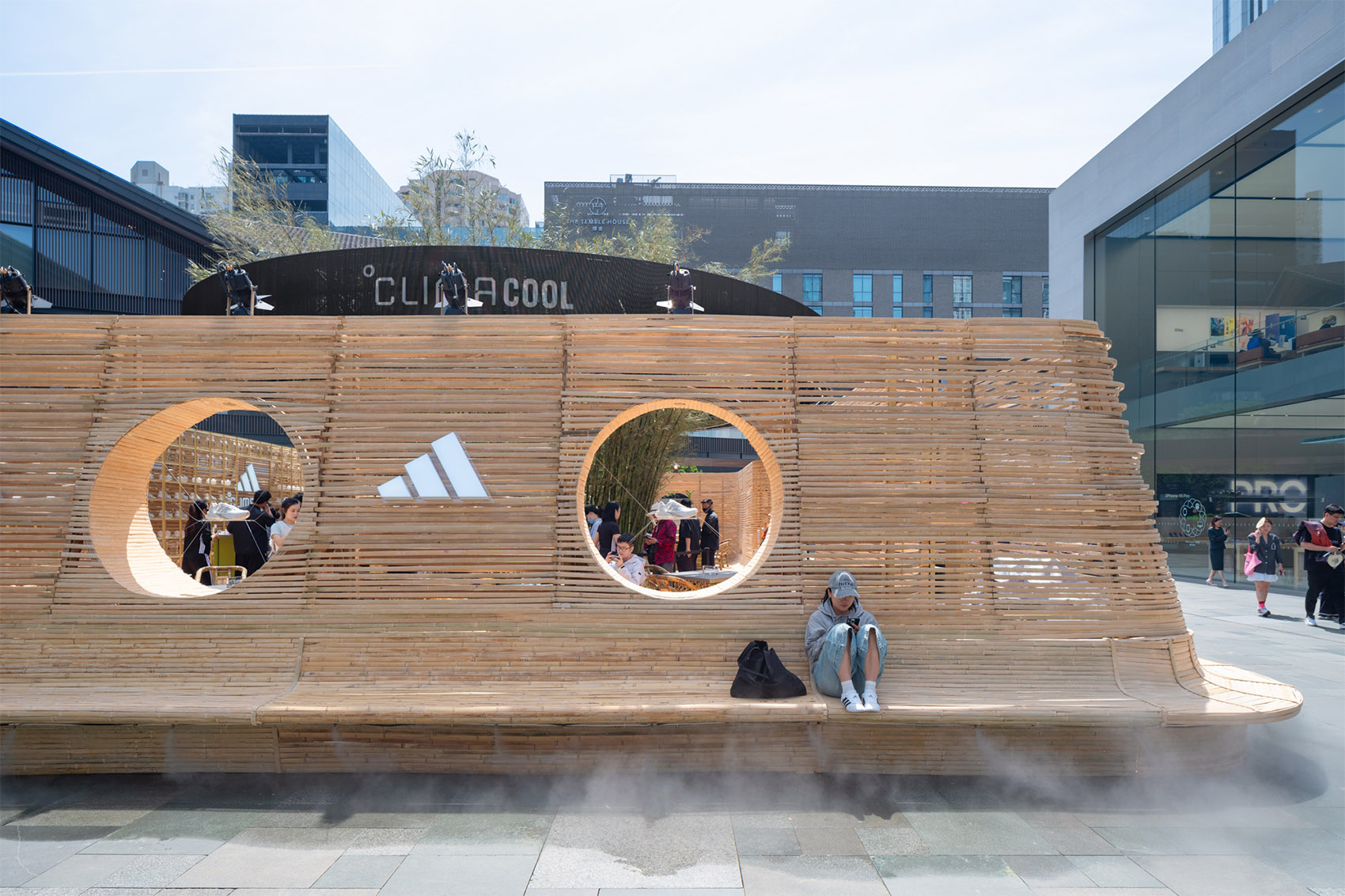 成都太古里东广场阿迪达斯清风茶馆丨中国成都丨line+建筑事务所-108