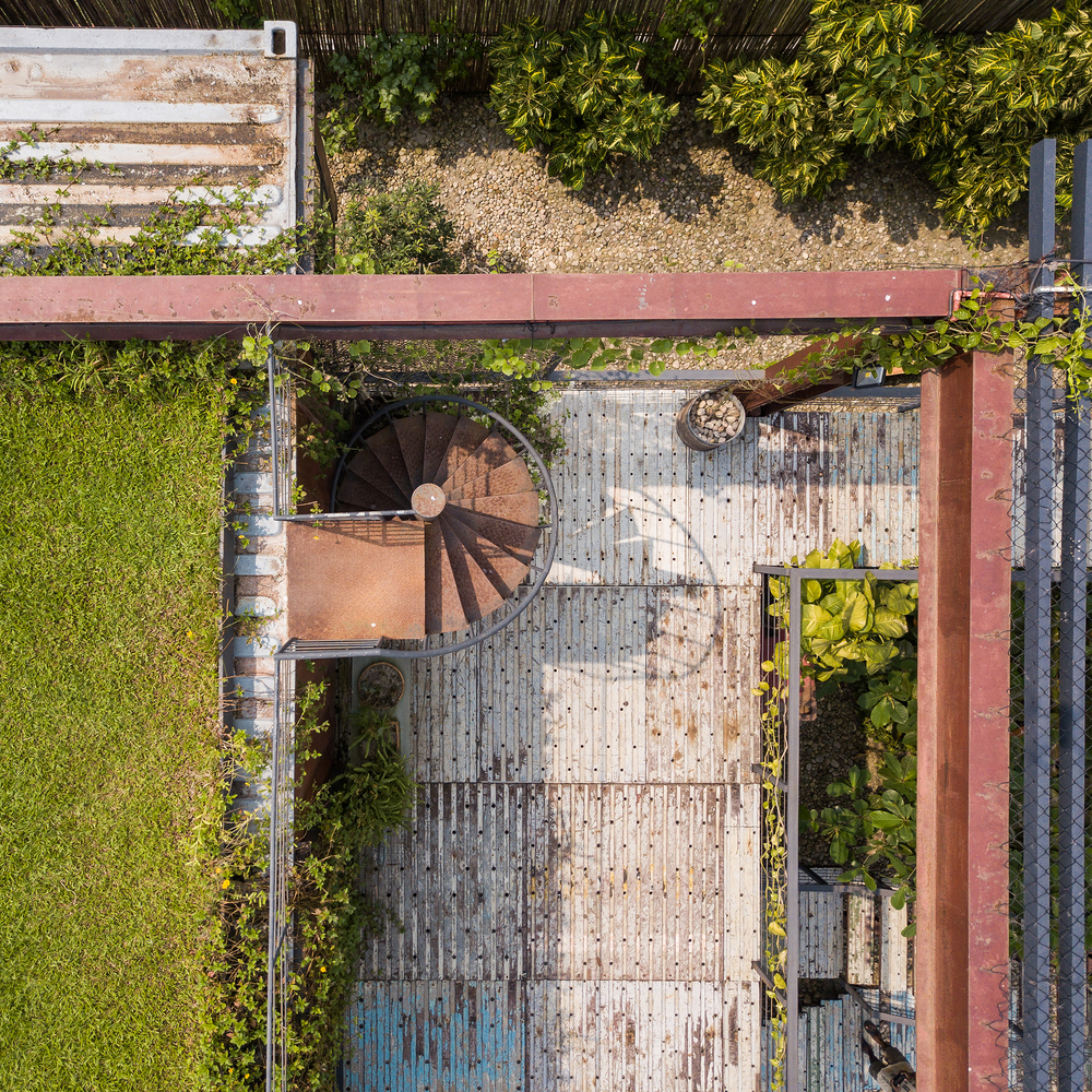 孟加拉国集装箱住宅 | 钢构与绿意共融的创意空间-66