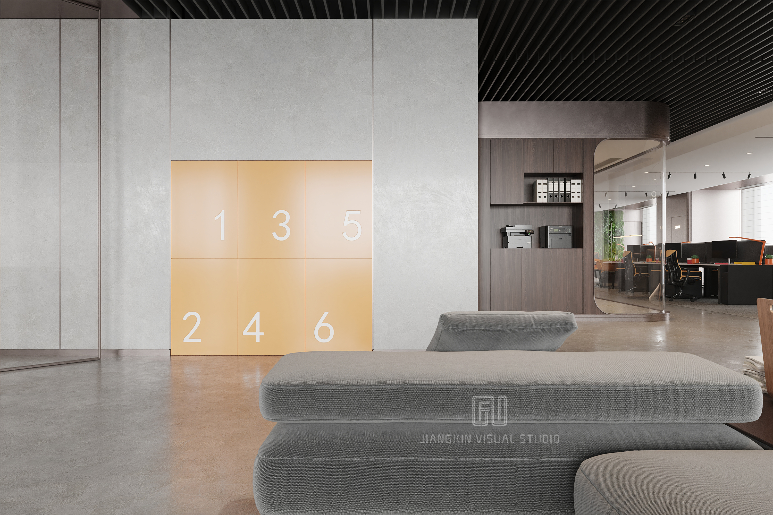 办公空间表现-23