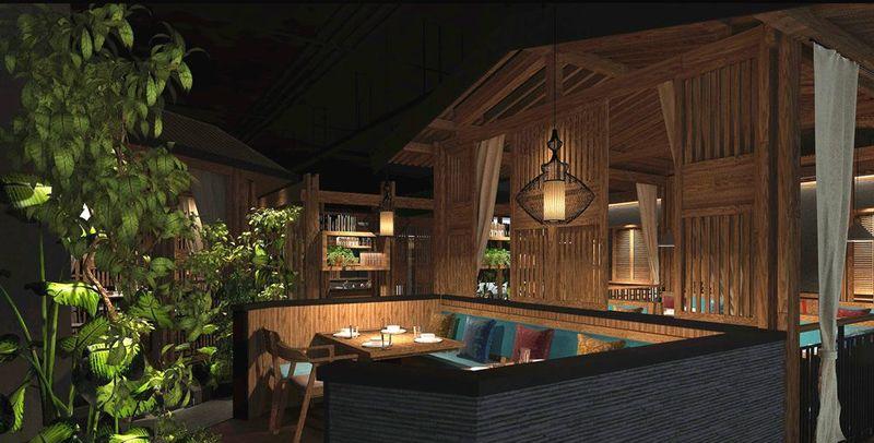 杭州品尚设计打造连云港绿茶中餐厅新体验-11